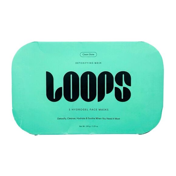 LOOPS Clean Slate Detoxifying Face Mask - 5 Piece Set - Picture 1 of 3